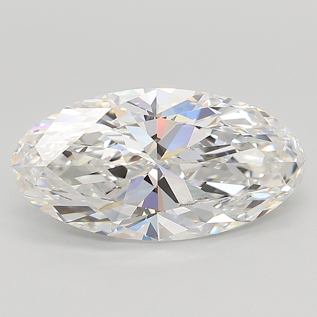 2.59ct Moval F VVS2 Lab-Grown Diamond