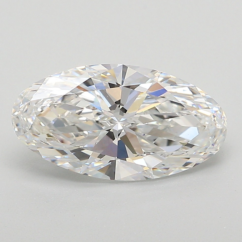 2.08ct Moval E VVS2 Lab-Grown Diamond