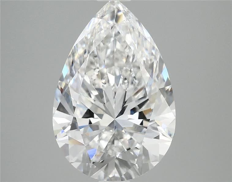3.1ct Pear D VS1 Lab-Grown Diamond