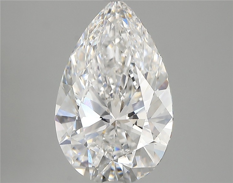 4.02ct Pear D VVS1 Lab-Grown Diamond