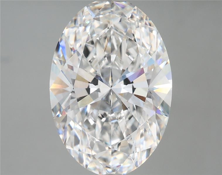 4.3ct Oval E VVS2 Lab-Grown Diamond
