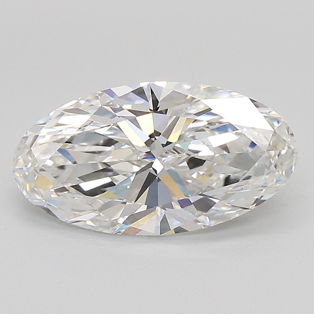 2.5ct Moval E VVS2 Lab-Grown Diamond