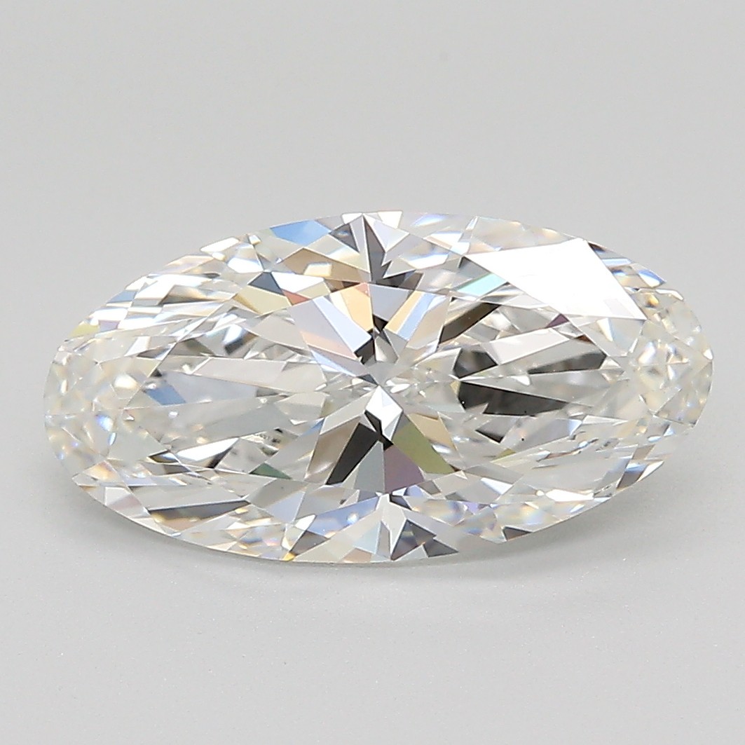 2.58ct Moval E VS1 Lab-Grown Diamond