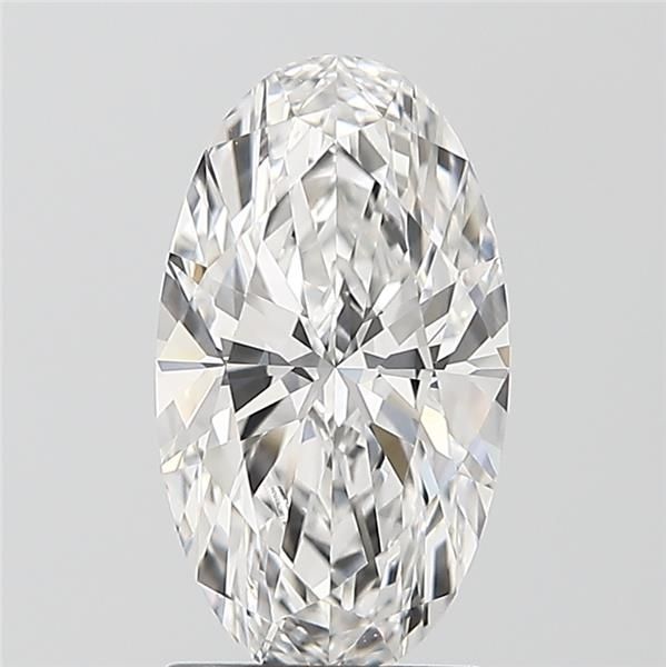 3.01ct Moval D VS1 Lab-Grown Diamond