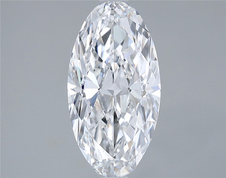 2.21ct Moval D VVS2 Lab-Grown Diamond