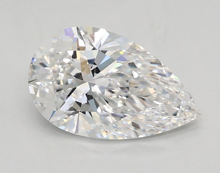 0.79ct Pear D VVS2 Lab-Grown Diamond