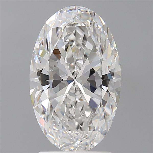 2.6ct Oval D VVS2 Lab-Grown Diamond