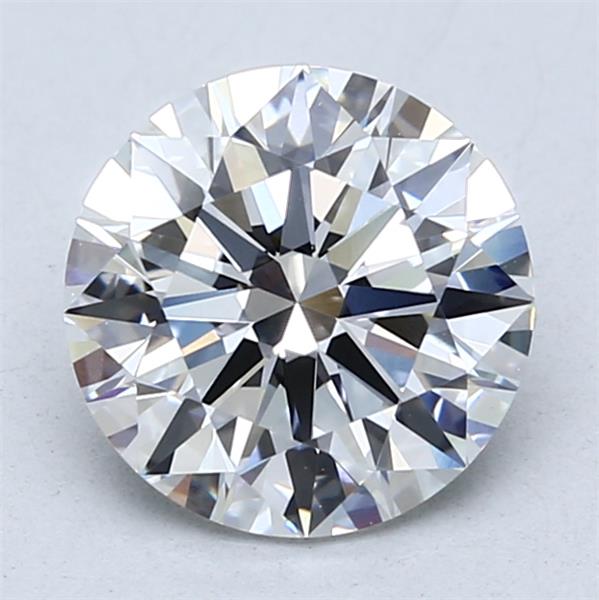 2ct Round D VVS2 Lab-Grown Diamond