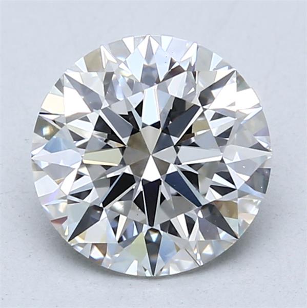 2.01ct Round F VVS2 Lab-Grown Diamond