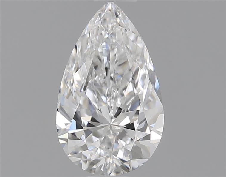0.74ct Pear D VVS2 Lab-Grown Diamond