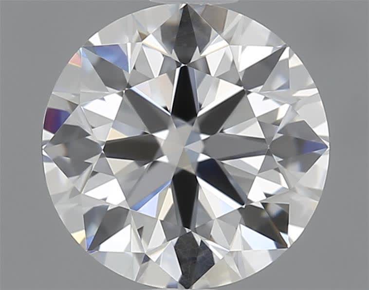 0.99ct Round E VVS2 Lab-Grown Diamond