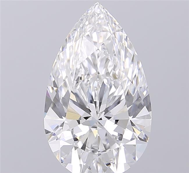 3.53ct Pear E VVS2 Lab-Grown Diamond