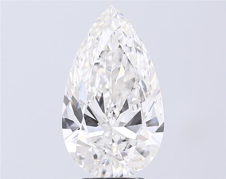 4.09ct Pear E VVS2 Lab-Grown Diamond