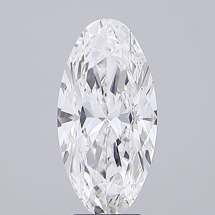 5ct Moval F VVS2 Lab-Grown Diamond