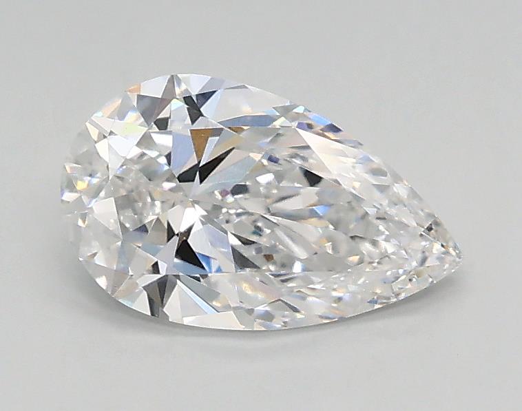 0.74ct Pear D VVS2 Lab-Grown Diamond