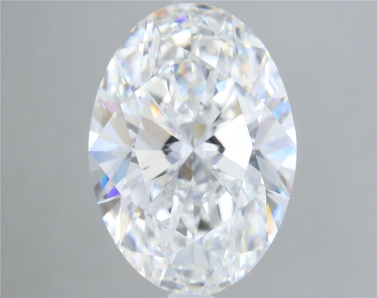 5.08ct Oval F VVS2 Lab-Grown Diamond
