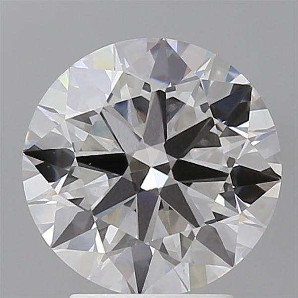 3.08ct Round E VVS2 Lab-Grown Diamond