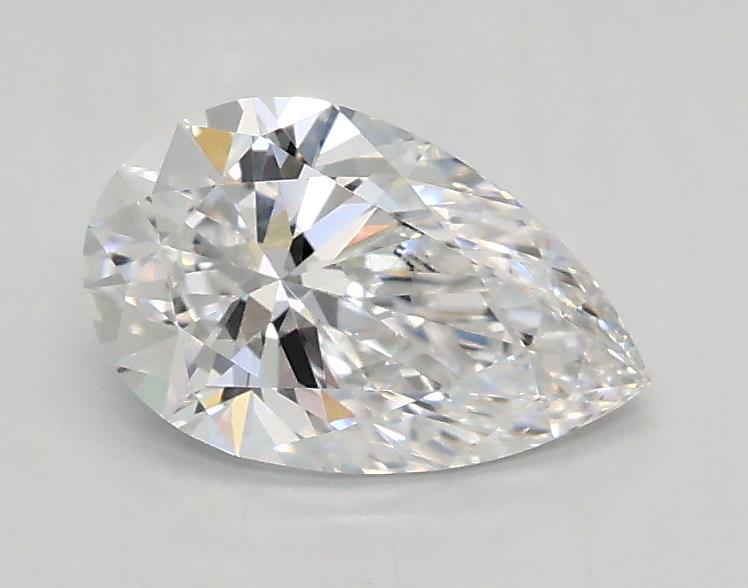 0.76ct Pear D VVS2 Lab-Grown Diamond