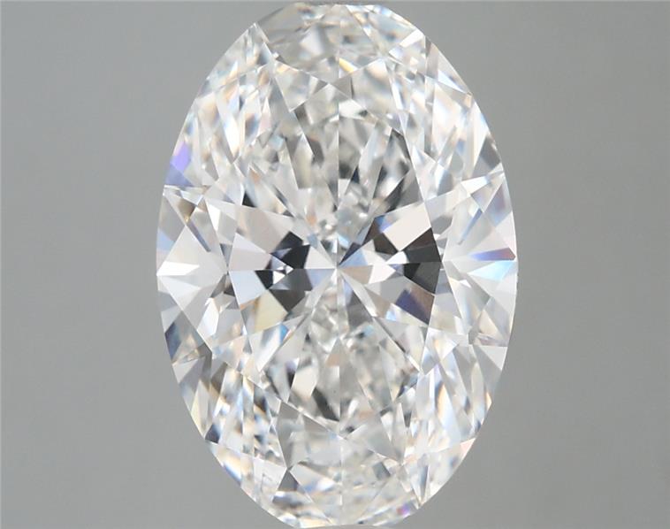 3.81ct Oval E VVS2 Lab-Grown Diamond