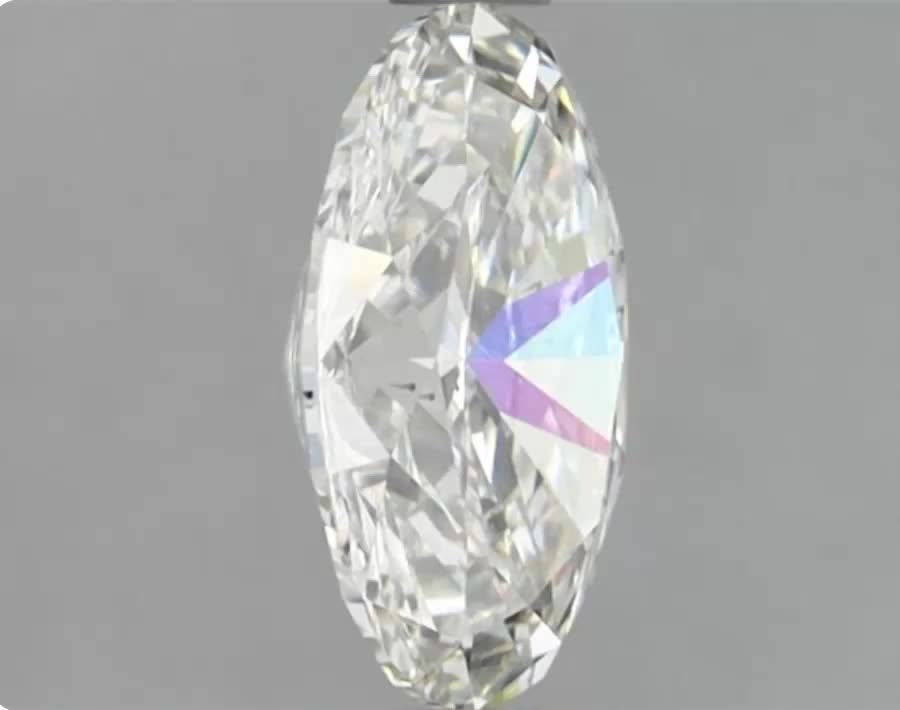 1.1ct Oval F VS2 Lab-Grown Diamond