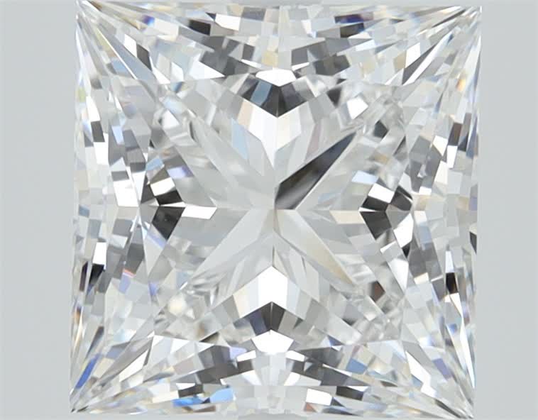 10.07 Carat PRINCESS Shape F Colour VVS2 Clarity  Cut - White Lab Diamond - 2681529