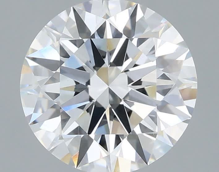 2.03ct Round F VVS2 Lab-Grown Diamond
