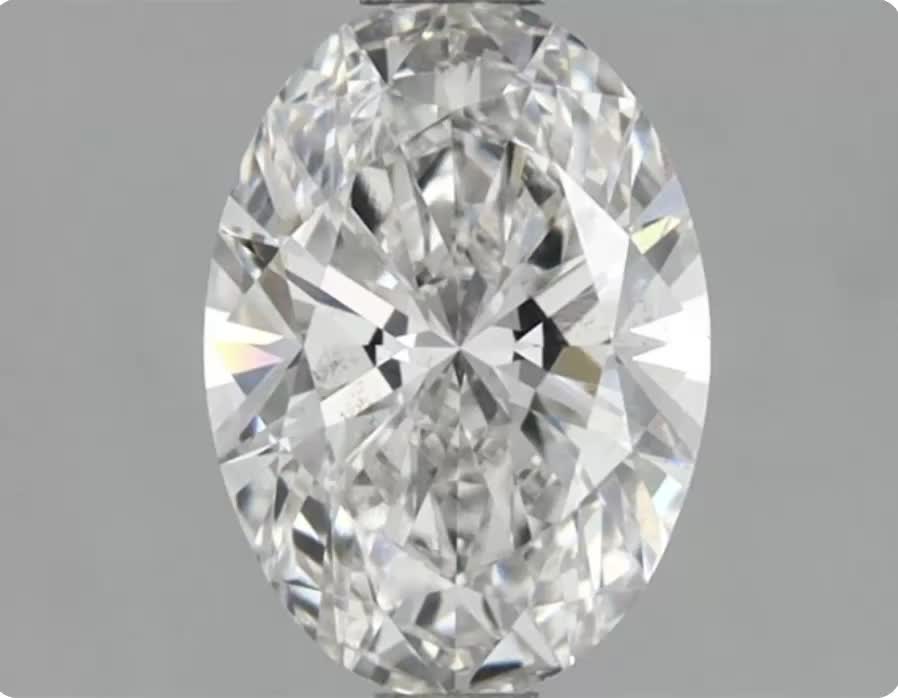 1.1ct Oval F VS2 Lab-Grown Diamond