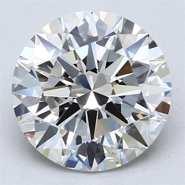 3.01ct Round F VVS2 Lab-Grown Diamond
