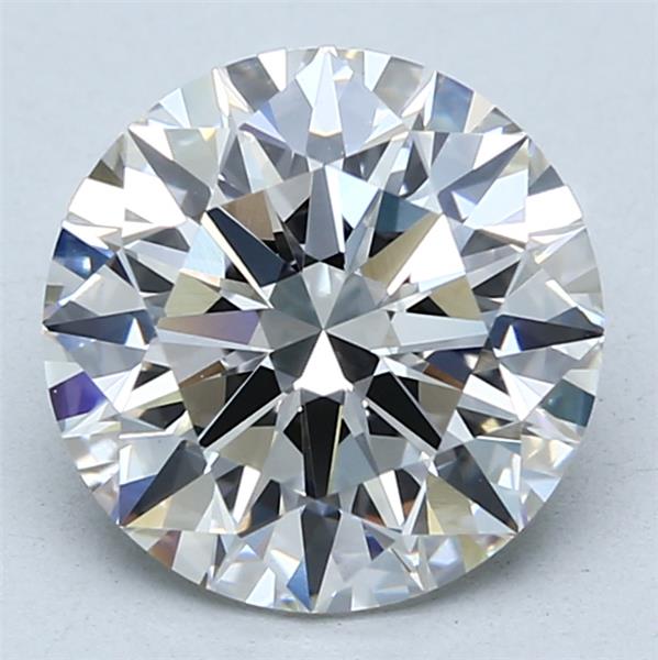 3.02ct Round F VVS2 Lab-Grown Diamond