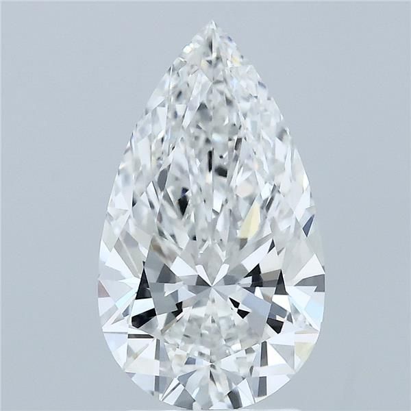 2.1ct Pear F VVS2 Lab-Grown Diamond