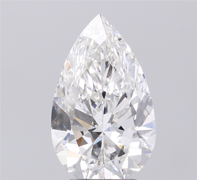 3.08ct Pear F VVS1 Lab-Grown Diamond