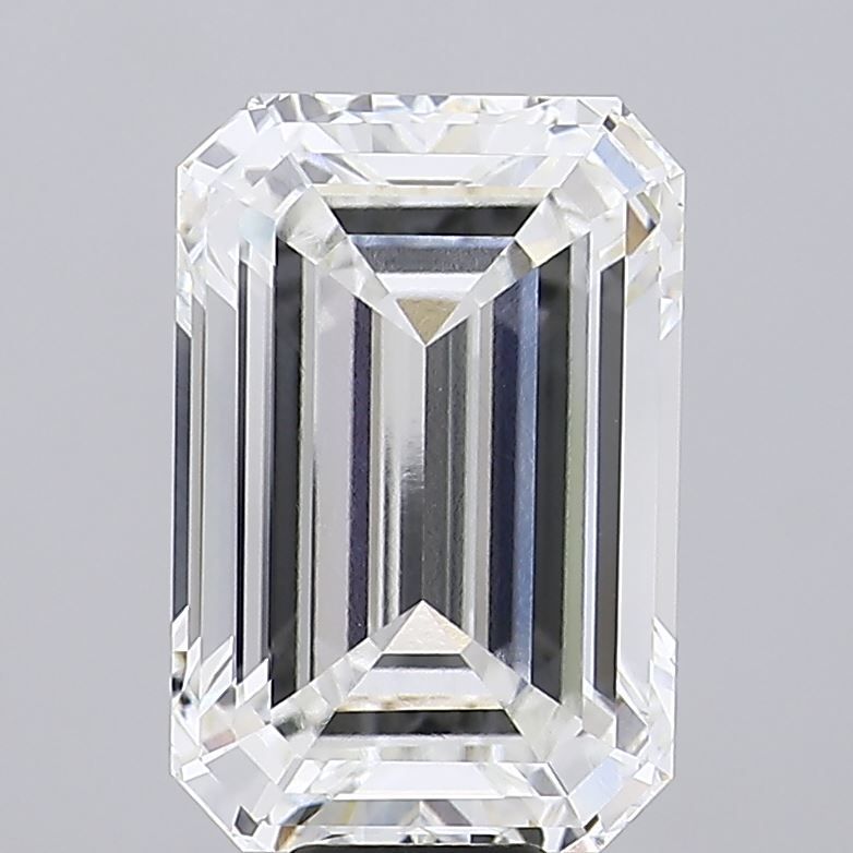 15.03 Carat EMERALD Shape F Colour VVS2 Clarity  Cut - White Lab Diamond - 2634102