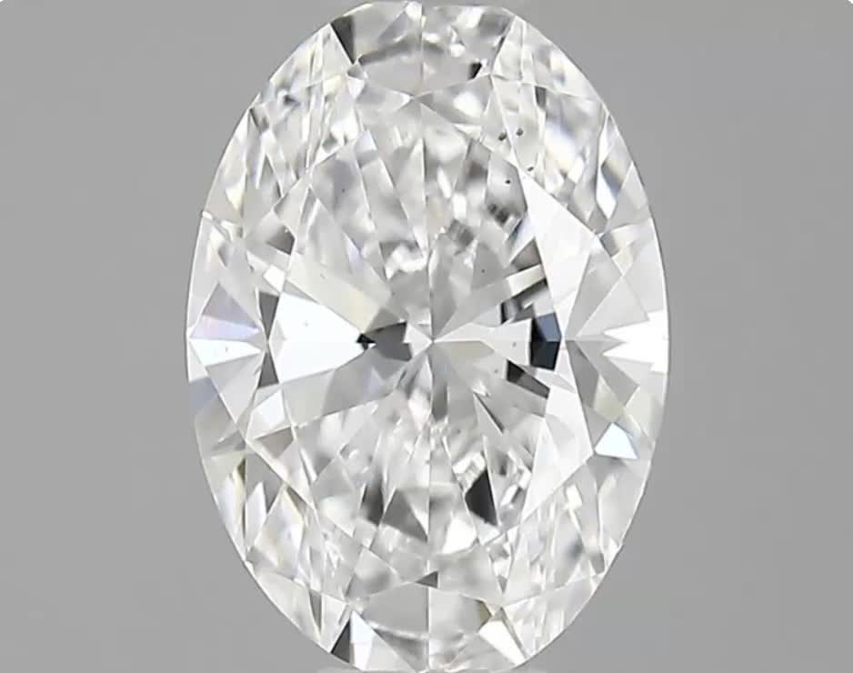 1.1ct Oval D VS2 Lab-Grown Diamond