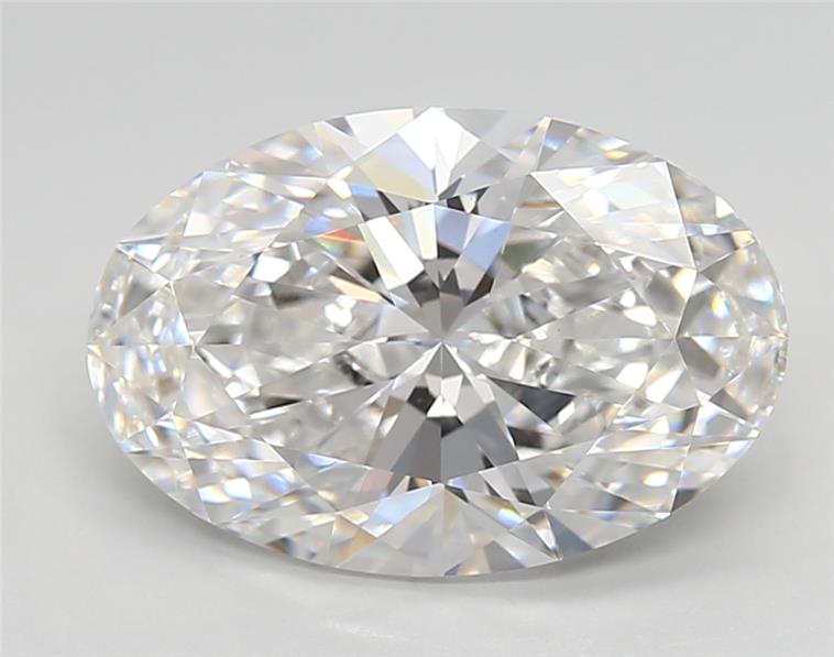 3.72ct Oval E VVS2 Lab-Grown Diamond