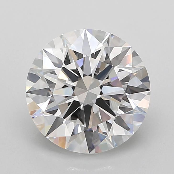 3.02ct Round E VVS2 Lab-Grown Diamond