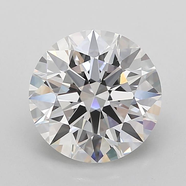 3.02ct Round E VVS2 Lab-Grown Diamond