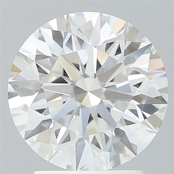 2.6ct Round F VVS2 Lab-Grown Diamond