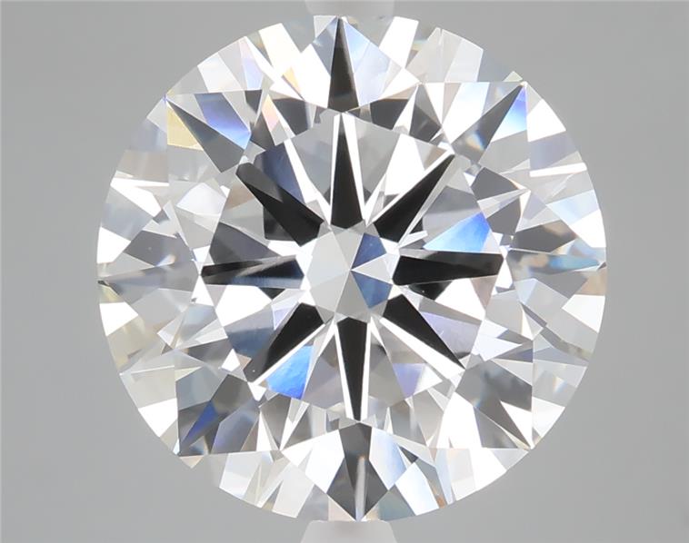 6.79ct Round F VVS2 Lab-Grown Diamond