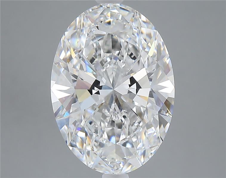 5.26ct Oval F VS1 Lab-Grown Diamond