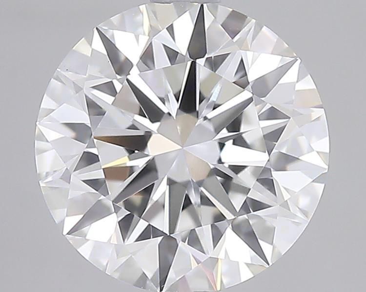 2.66ct Round E VVS2 Lab-Grown Diamond