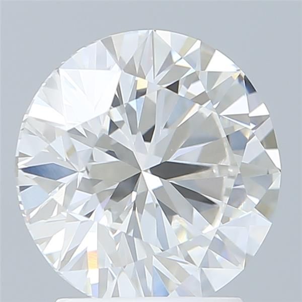 2.6ct Round D VVS2 Lab-Grown Diamond