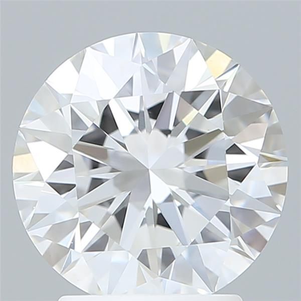 2.6ct Round D VVS2 Lab-Grown Diamond