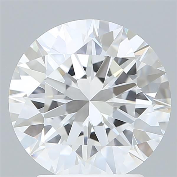 2.6ct Round D VVS1 Lab-Grown Diamond