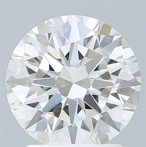 2.1ct Round F VVS2 Lab-Grown Diamond
