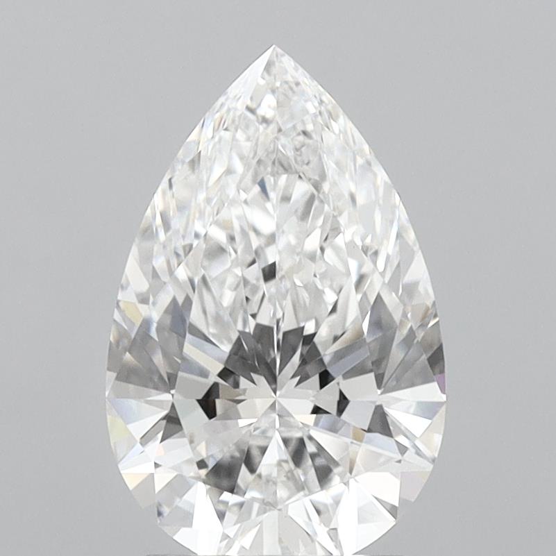 2.59ct Pear E VVS2 Lab-Grown Diamond