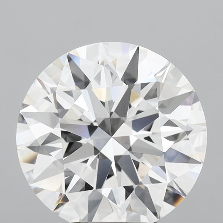 4.09ct Round E VVS2 Lab-Grown Diamond