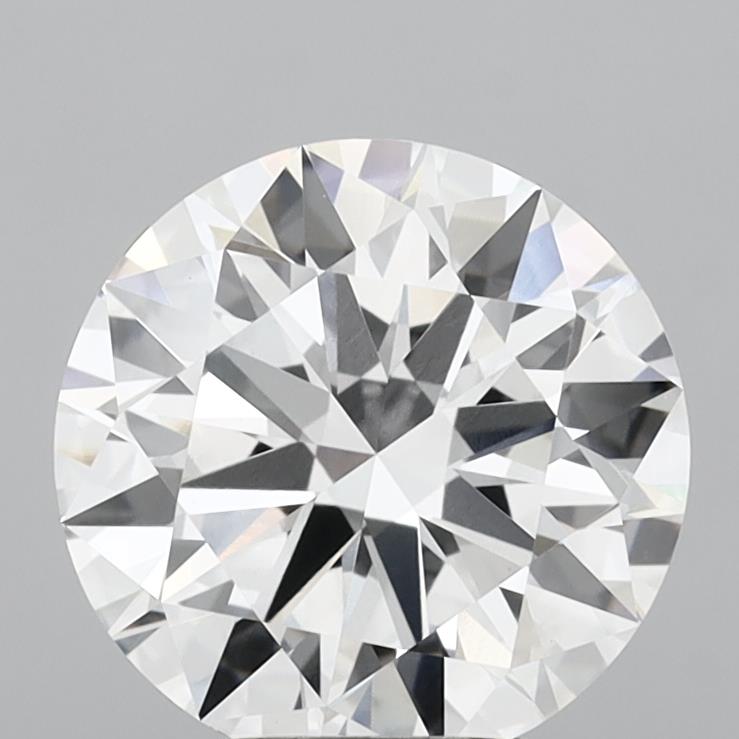 4ct Round E VVS2 Lab-Grown Diamond