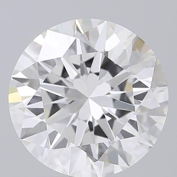 2.68ct Round E VVS2 Lab-Grown Diamond