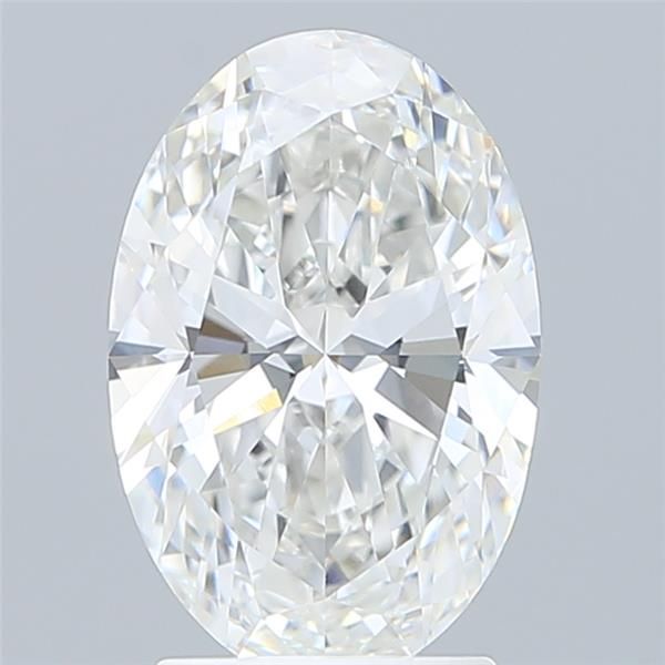 2.5ct Oval E VVS2 Lab-Grown Diamond