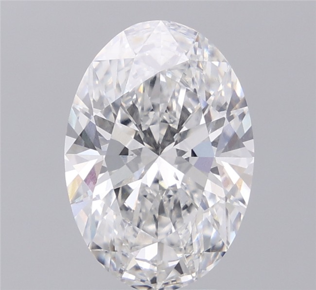 4.58ct Oval F VVS2 Lab-Grown Diamond